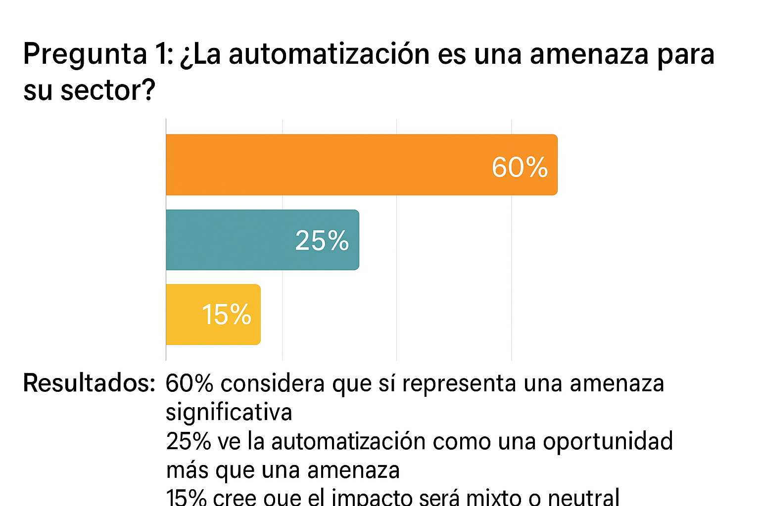 Gráfico de resultados pregunta 1
